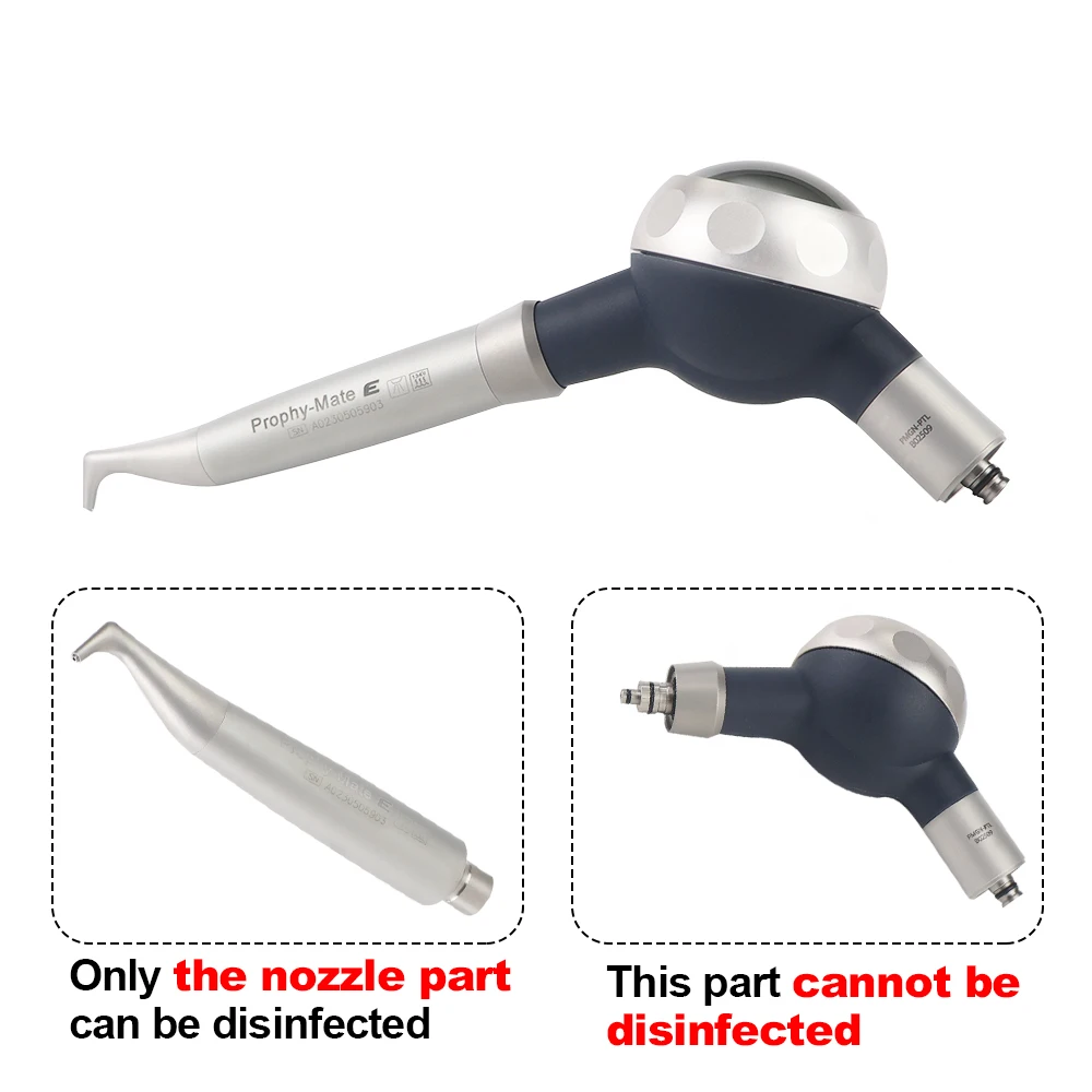 

Стоматологическое оборудование: Пневматический полировщик (Air-Water Polisher), наконечник PTL Microetcher, пескоструйный аппарат (Sandblaster), пескоструйный пистолет, инструменты для полировки зубов, Air Prophy, стоматологические инструменты