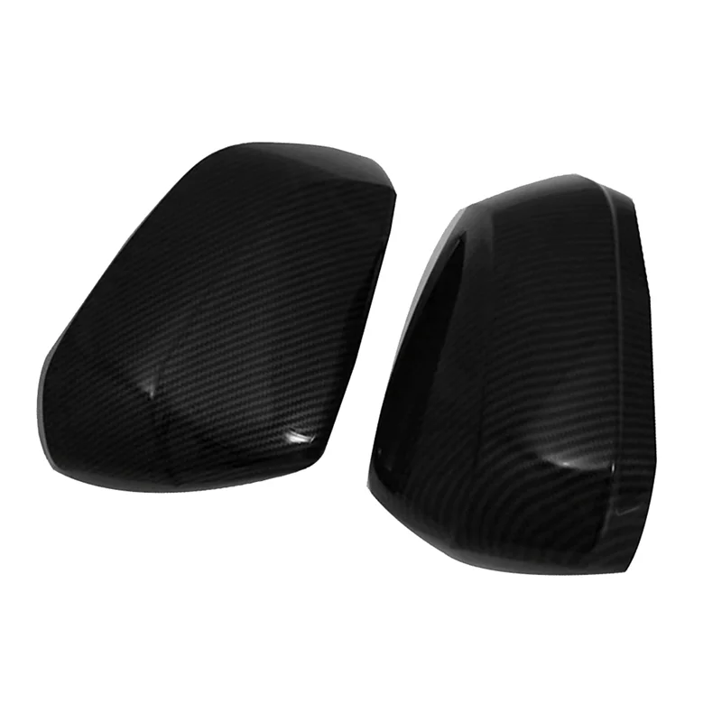 1Pair Rearview Mirror Cover Side Wing Mirror Trim Caps for Audi Q2 Q3 2019-2023 Paste Shell Protect Frame ABS Carbon