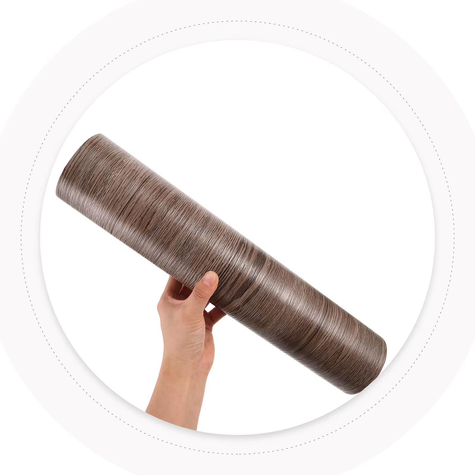 Premium Self-Adhesive Wood Grain Floor Tiles Peel and Stick Waterproof PVC Vinyl Flooring for Kitchen Bathroom Living Room