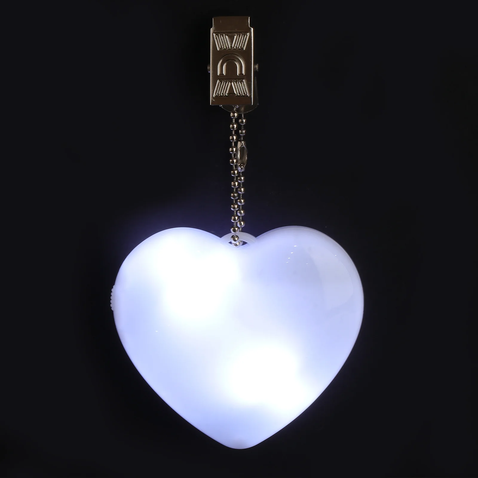 Heart Shape Touch Sensor for Handbag Purse High White Light Clipped Hung in Backpack Suitcase Portable Gifts Women Christmas New