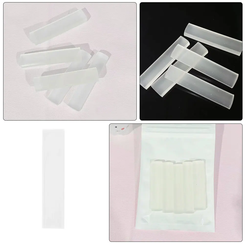 

5pcs Thermoplastic Strips For Diy Crafts Sculpting Molding Transparent Durable Resin Material Hand Creative Jewelry