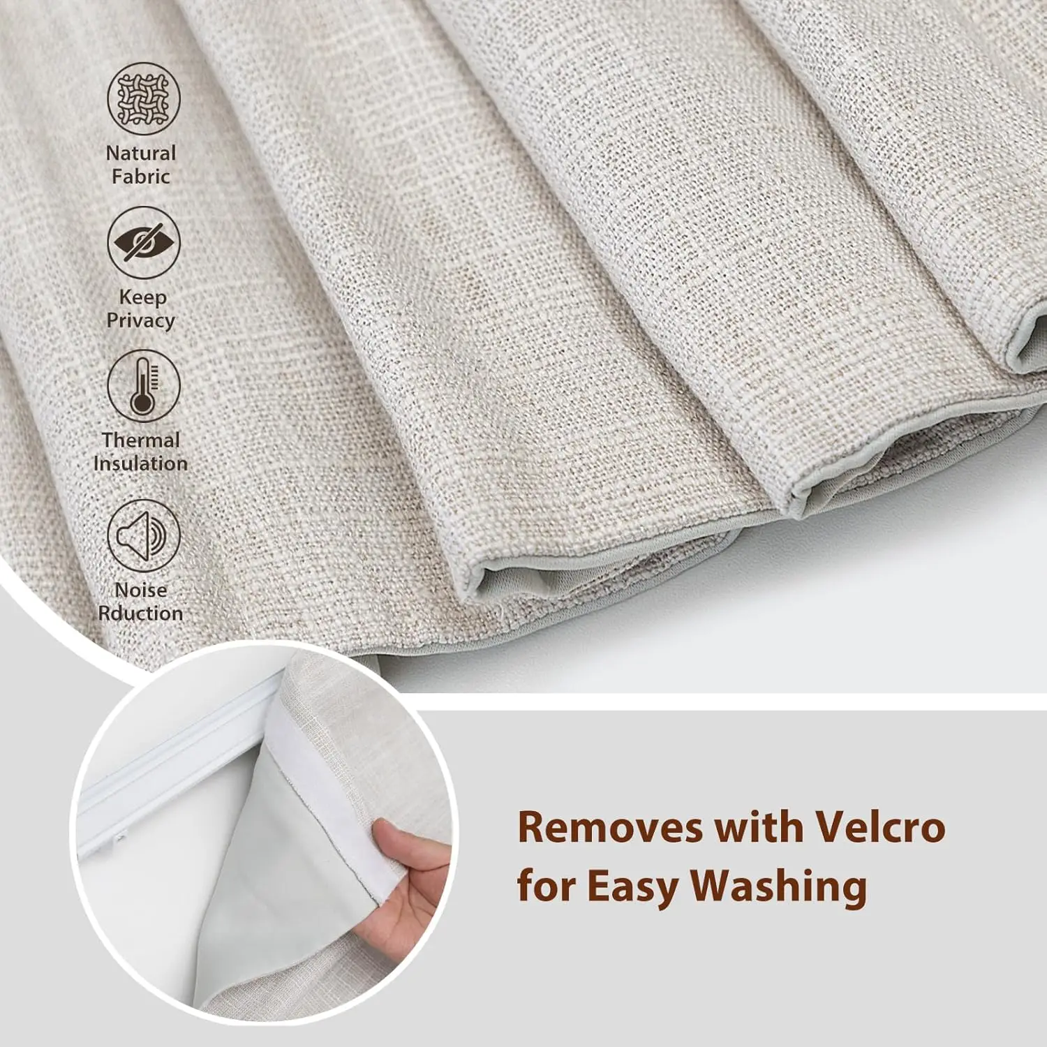 Luxury High Quality Easy to Install Blackout Cordless Spring Control Roman Blinds for Windows view 3