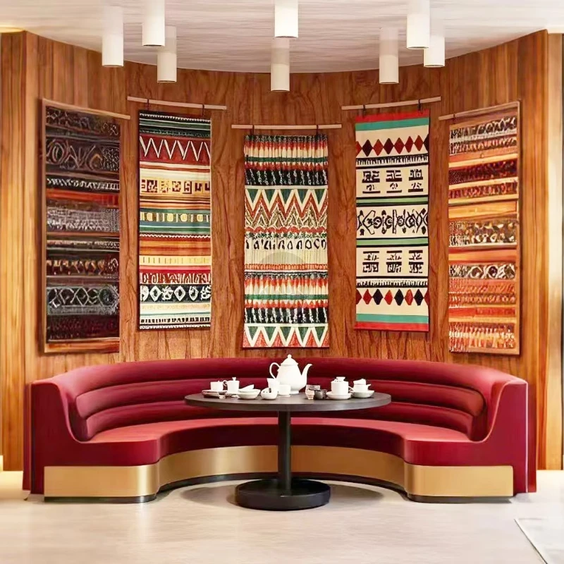 

Modern dining room furniture set for dining and living rooms, hotel tables and chairs, with wooden coffee sets