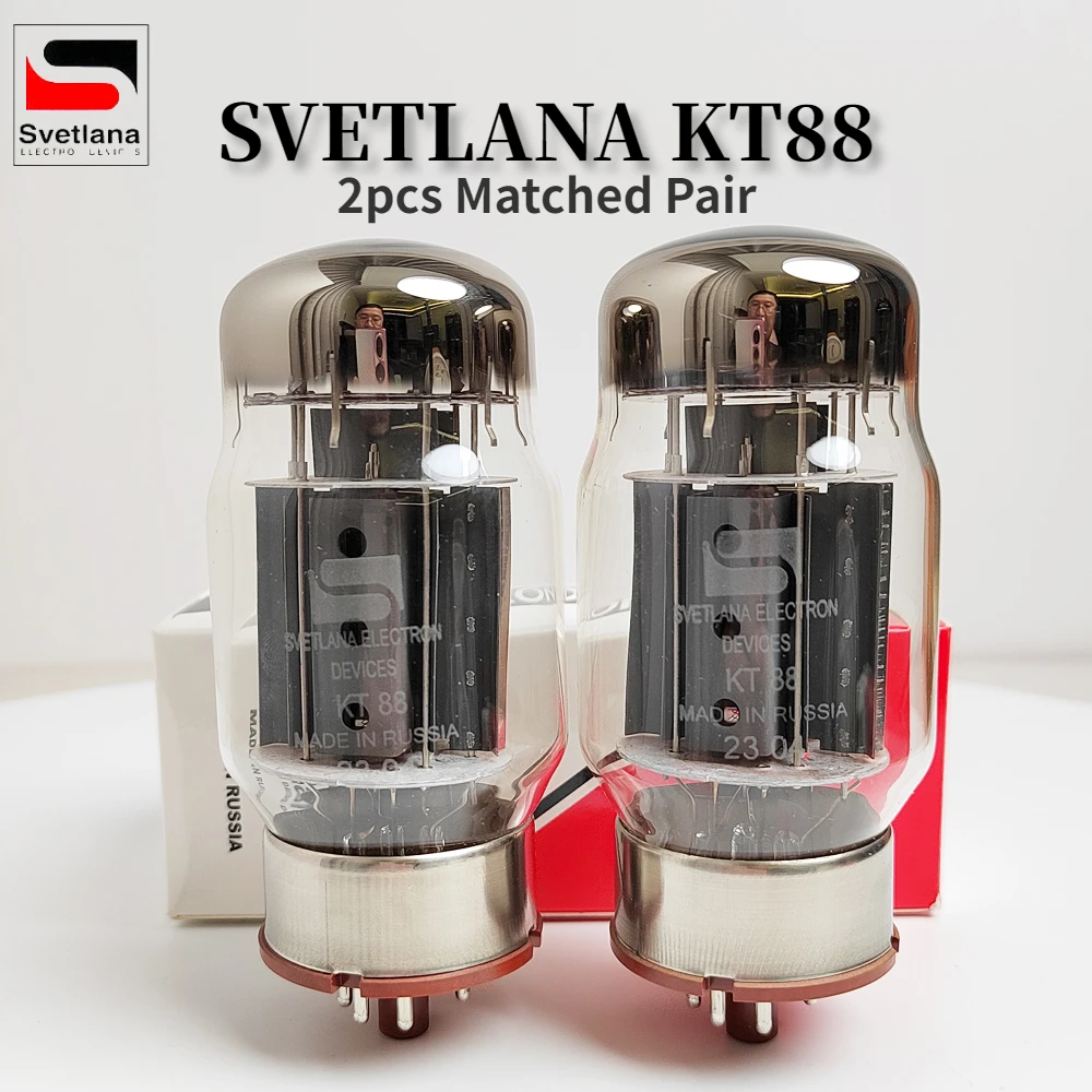 

SVETLANA KT88 Vacuum Tube HIFI Audio Valve Replace 6550 KT120 EL34 KT66 KT100 Electronic Tube Amplifier Kit DIY Matched Quad