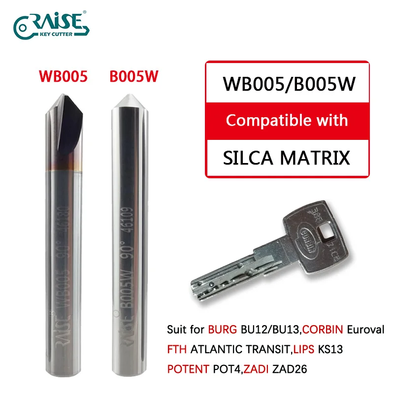 

RAISE Cutter Compatible with KEYLINE HB005 B005 KEYLINE 303/304/305 PUNTO T-REX T-REX ADVANCE Key Cutting Machine