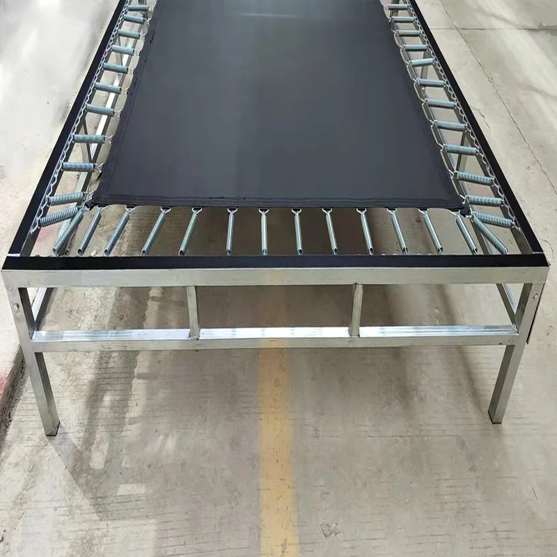 Square Trampoline Jumping Mat with Frame for Sale Source Manufacturer