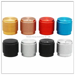 17×16MM aluminum solid core knob cap Potentiometer adjustment cap encoder switch cap Electronic instrument equipment knob cap
