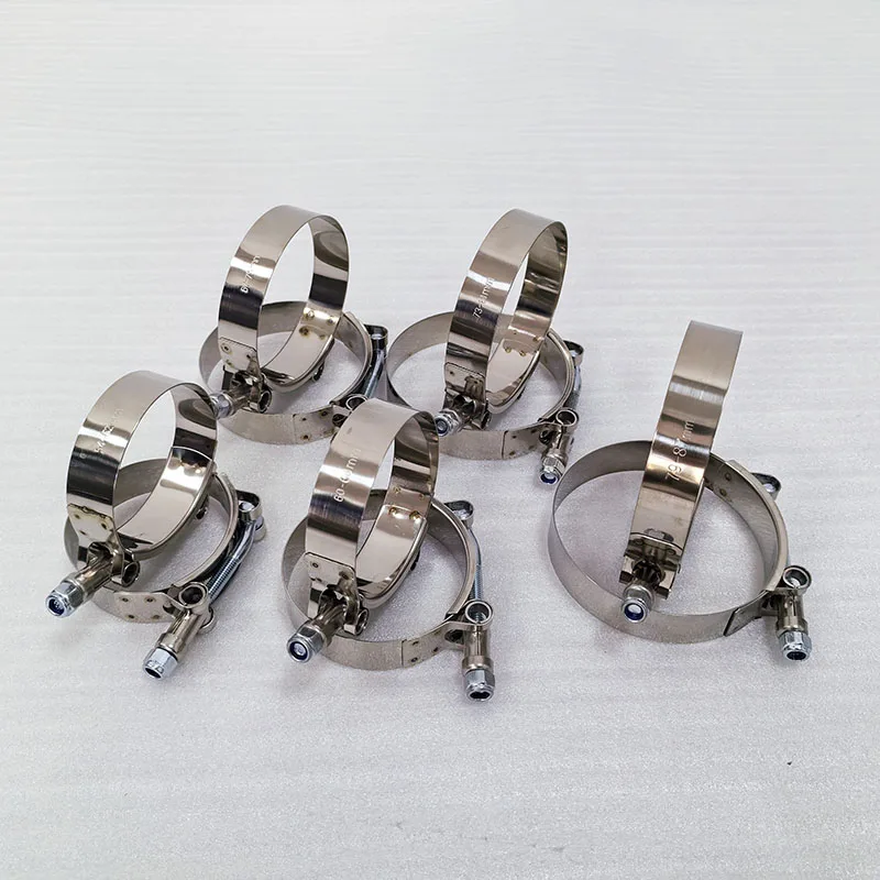 

2.0" 2.25" 2.5" 2.75" 3.0"T-Bolt Exhaust Clamp Intake Turbo Exhaust Intercooler Silicone Coupler 2 Piece