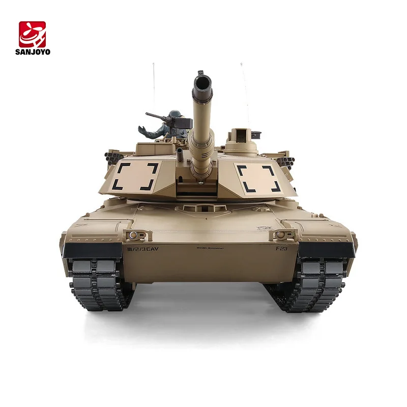 SJY-3918 armée américaine M1A2 abrams bataille principale précieuse 2.4G Simulation militaire télécommande précieuse