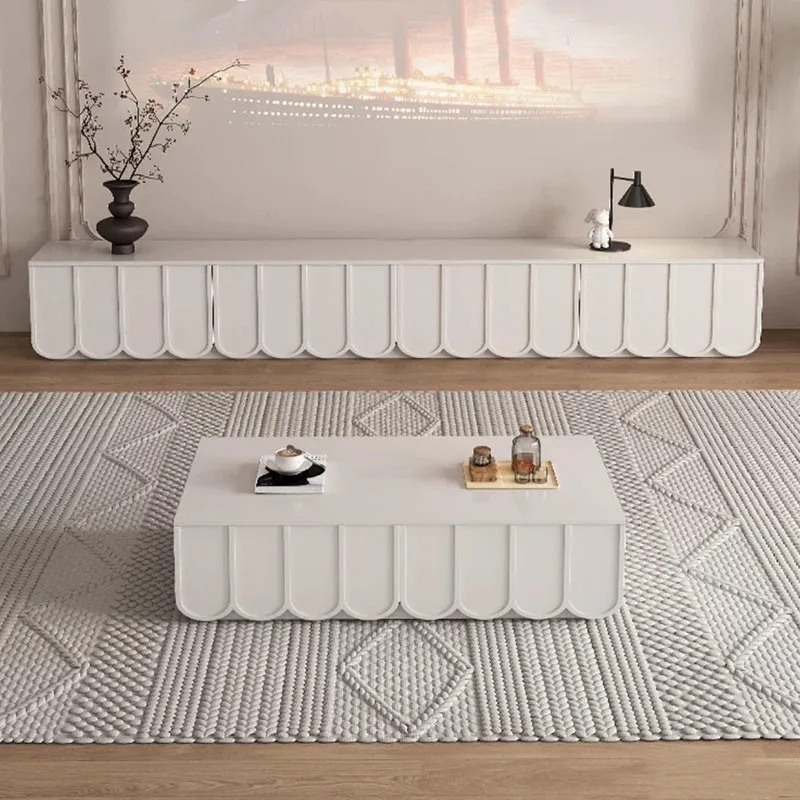 Modern Storage Coffee Tables Vintage European Display Nordic Coffee Table Luxury Trendy Mesa De Centro Living Room Furniture