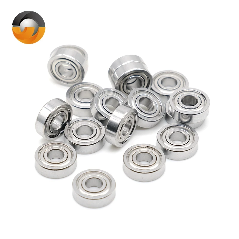 SMR104ZZ Bearing 4x10x4mm 10Pcs ABEC-9 Stainless Steel Small Bearing for Baitcasting Spinning Fishing Reel Upgrade Replacement
