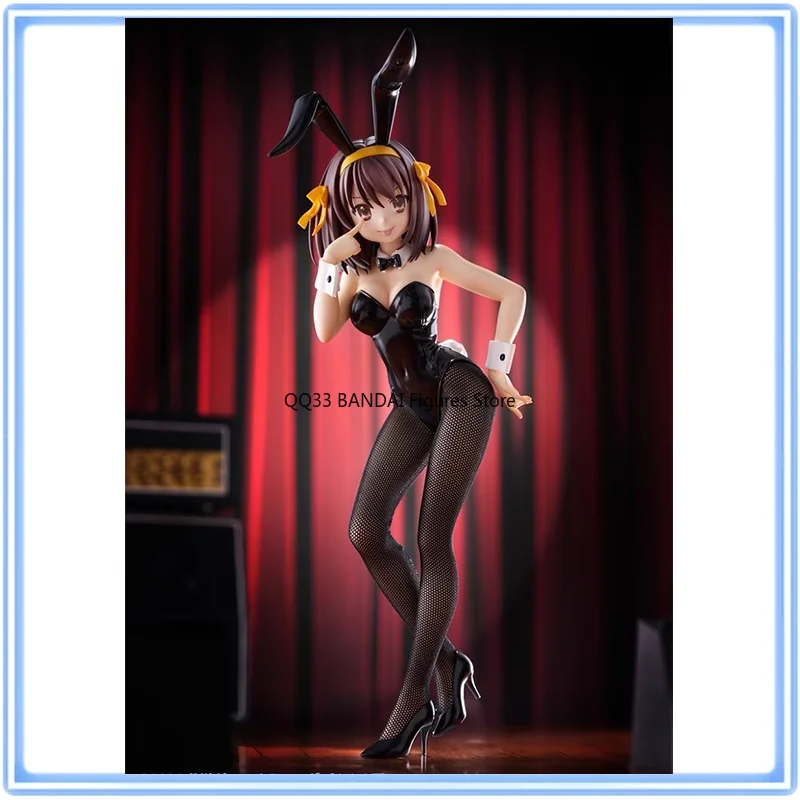 

Оригинальные BiCute Bunnies аниме Suzumiya Haruhi No Yuuutsu Suzumiya Haruhi Bunny Girl, экшн-фигурка, модель, настольные украшения