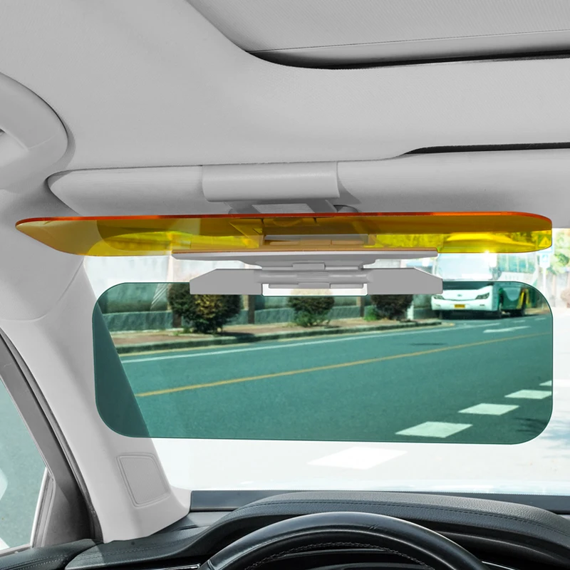 

Car Sun Visor HD Anti Sunlight Dazzling Goggle Day Night Vision Driving Mirror UV Fold Flip Down Clear View Interior Mirrors