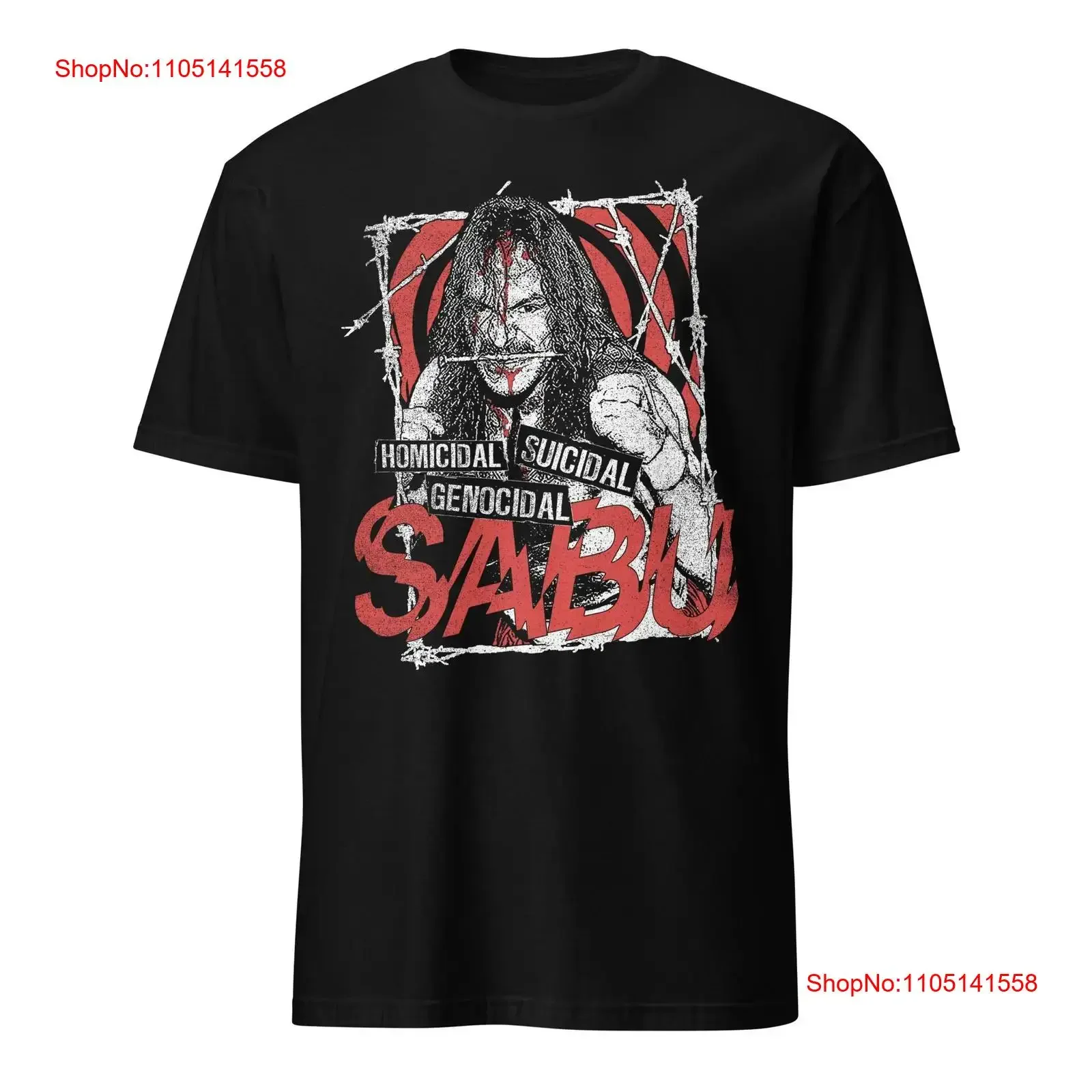 

Официальная футболка Sabu Reckless, винтажная, дышащая, унисекс, универсальная, растянутая, удобная, слегка модная