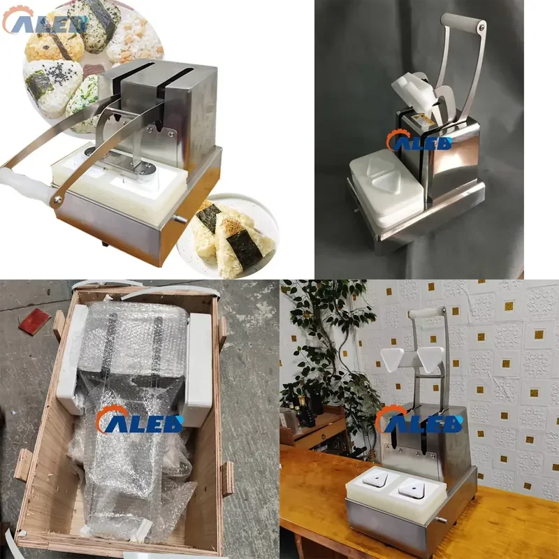 SFW Certificate Stainless Steel Rice Ball Forming Machine Triangle Onigiri Maker Machine for Sushi Shop and Catering Store