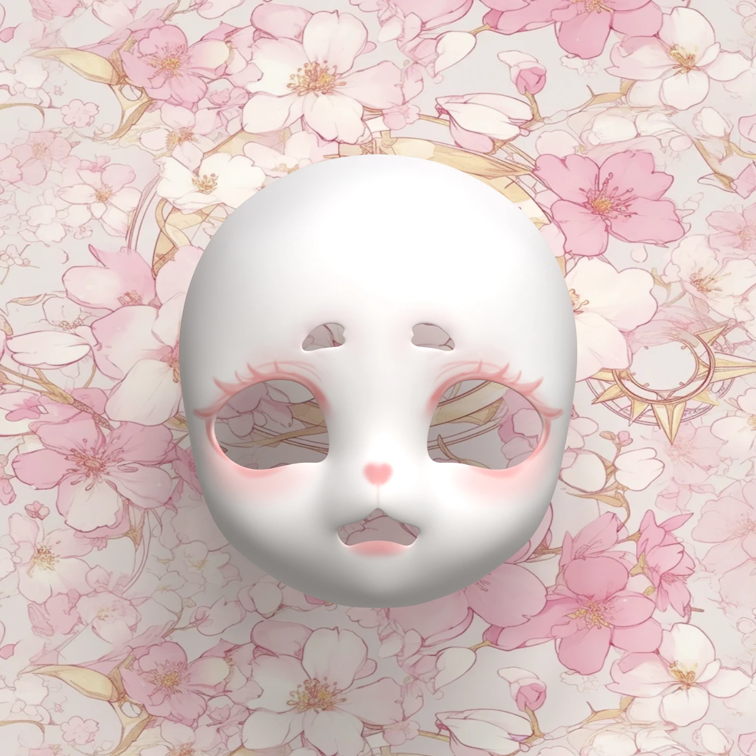 Kemono пушистая повязка на голову кигуруми, кукла-животное, маска черепа, меховой костюм, аксессуары для косплея, костюмы «сделай сам», набор ресниц