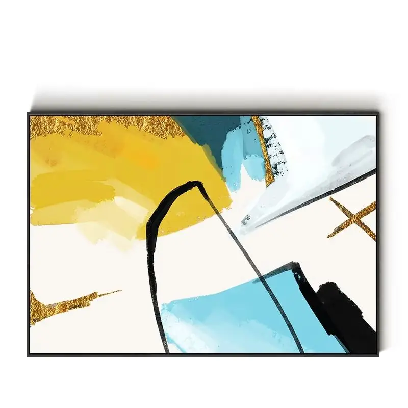 Abstract living room decorative paintings home oil painting modern minimalist triptych creative wall painting pintura schilderij