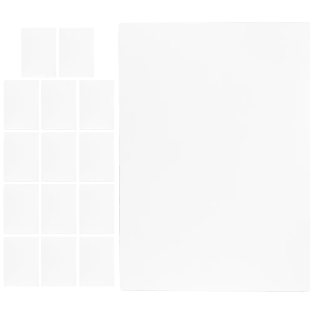 

15Pcs Plastic Writing Board Sturdy Waterproof Anti-Slip for Exams School Drawing A4 Student Desk Pad Office Writing Board
