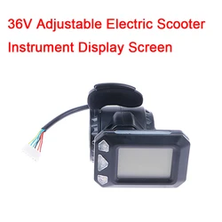 Acceleratore dell'interruttore dello schermo del Display dello strumento dello Scooter elettrico regolabile 1Pc 36V per parti di Scooter da 5.5/6.5 pollici