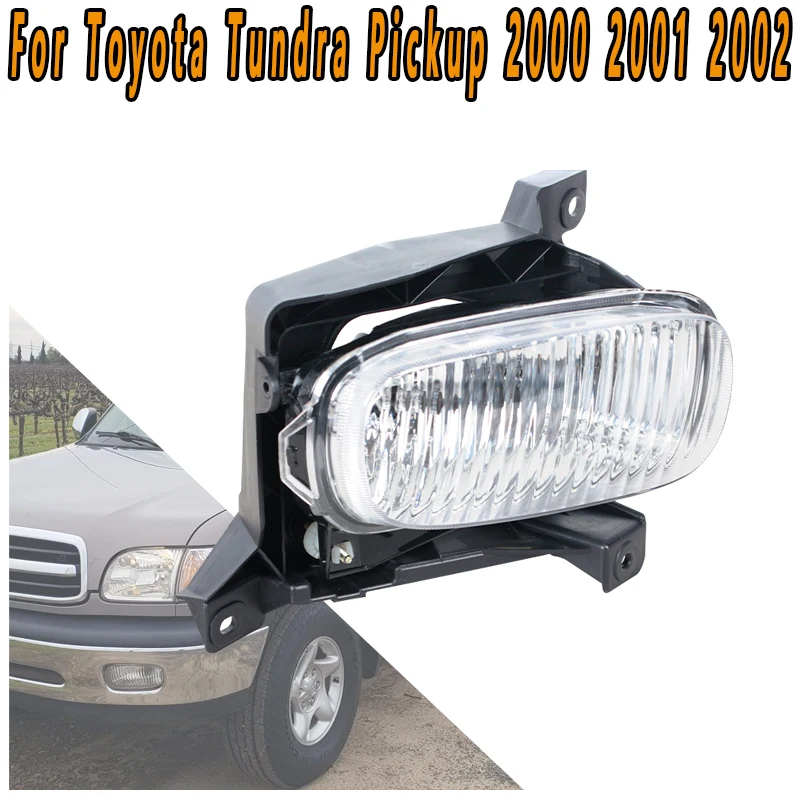 

Передний бампер автомобиля в сборе для Toyota Tundra Pickup 2000 2001 2002, противотуманные фары, дневные ходовые огни, сигнальные огни дальнего света
