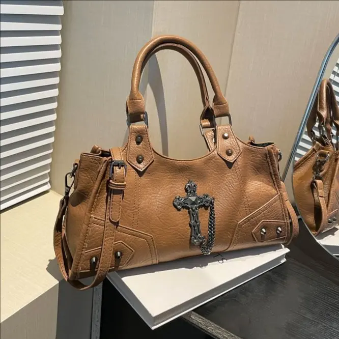 

2025 new arrival niche motorcycle bags women handbag underarm bags shoulder bags for women trendy luxury design