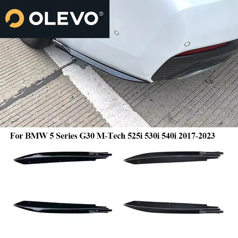 جديد لسيارات BMW 5 Series G30 M-Tech 525i 530i 540i 2017-2023 المصد الخلفي للسيارة التفاف الزاوية الناشر الفاصل الجسم أطقم ملحقات السيارة