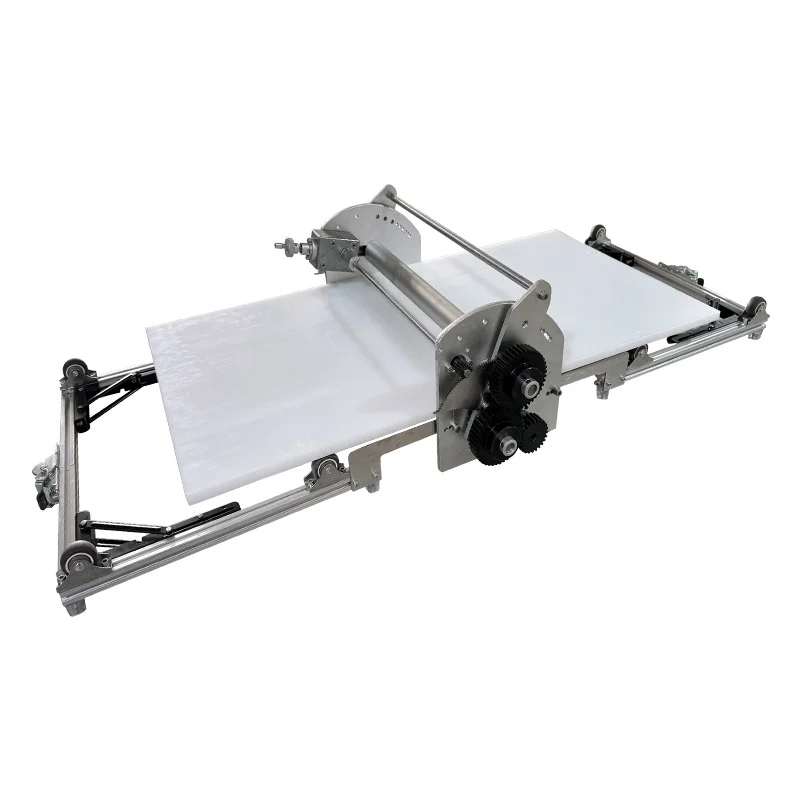 Hand Operated Dough Laminator Small Desktop Pastry Sheeter Manual Croissant Puff Pastry Maker For Home Bakery Egg Tart Making