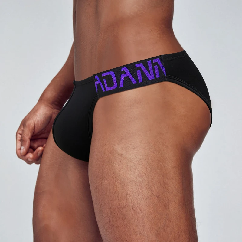 ADANNU Mens Underwear Brief U Pouch Modal Gay Sexy Men Briefs Bikini Comfortable Cueca Panties Low Waist Men Silp Hombre