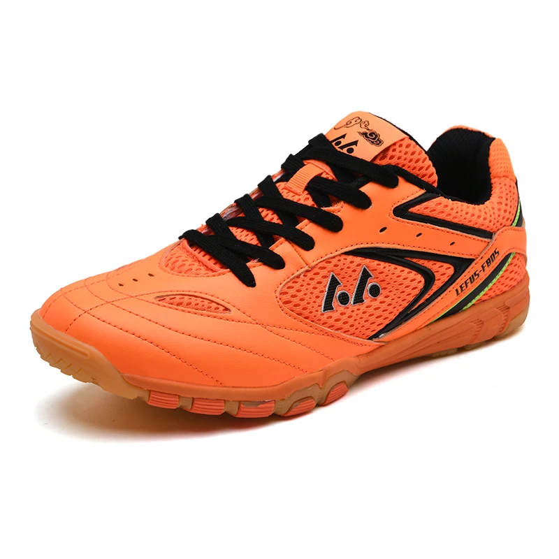 

Orange Blue Men Tennis Sport Shoes Breathable Mesh Women Athletic Volleyball Sneakers Badminton Ping Pong Shoes F805