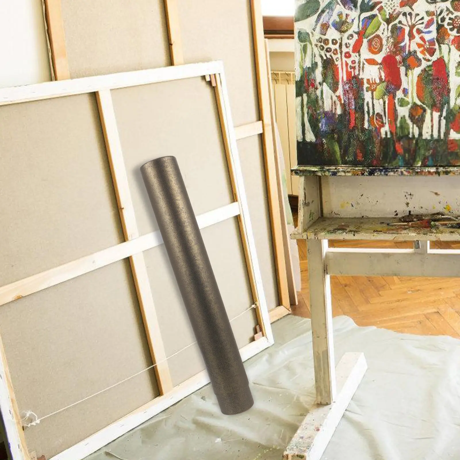 Portable Telescoping Poster Tube Extendable Reusable Storage Case for Artwork Drawings Mailing Poster Tube Wrapping Supply