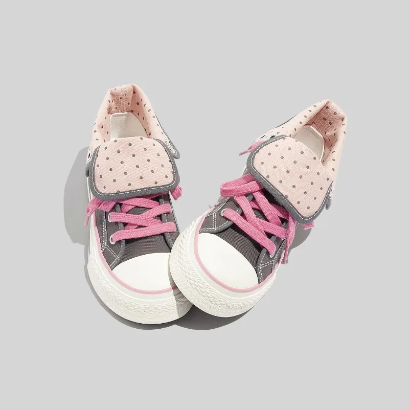 2026 Fresh Women Canvas Shoes High Top Female Flat Canvas Sneakers Lace Up Student Black Sport Shoes Pink Girls Shoe Summer