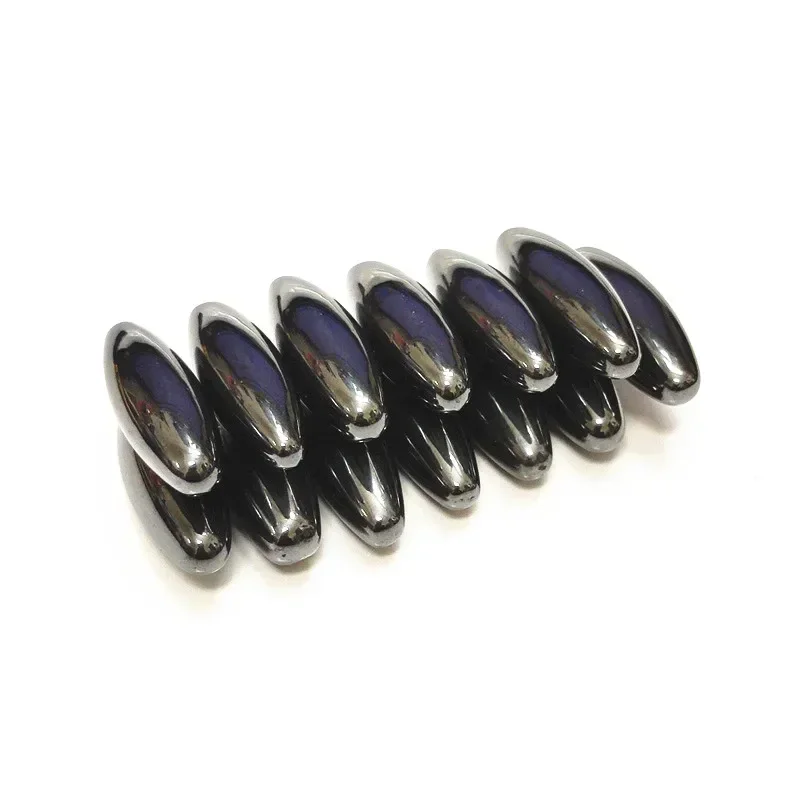 5/10/30PCS Strong Magnetic Therapy Relief Toy Oval Shape Olive Rattle Power Ferrite Magnet Beads Set Health Care Massager Fridge