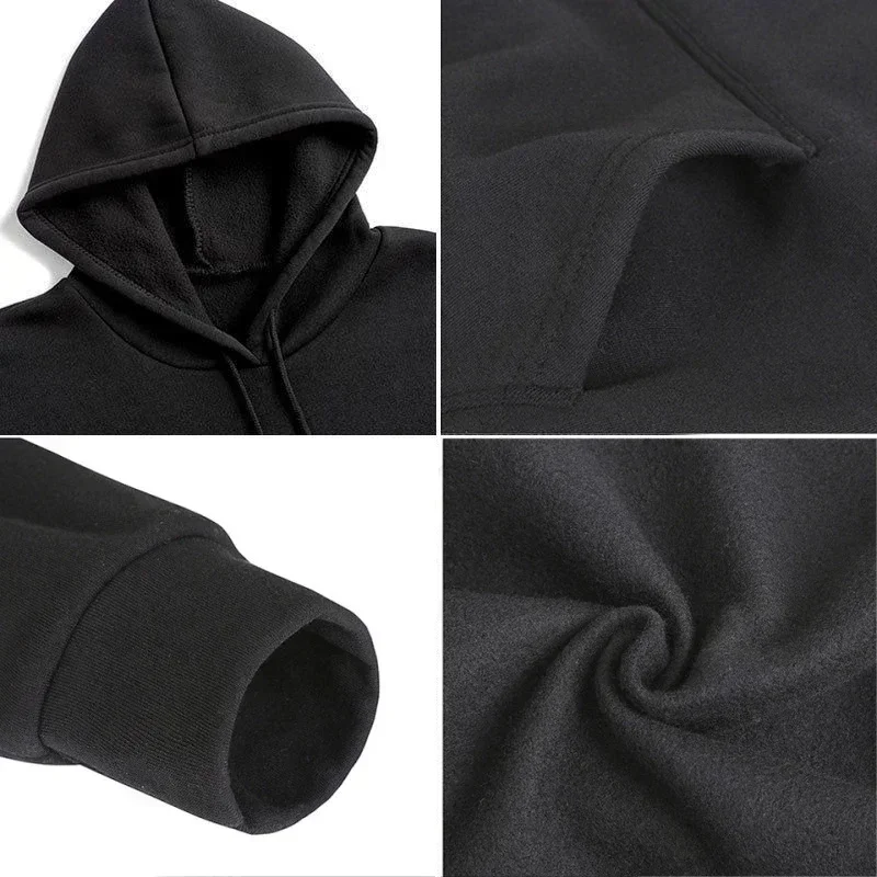 80% Polyester and 20% Cotton Men's and Women's Hooded Sweaters, Loose Custom Logo Pictures and Text Team Casual Clothing