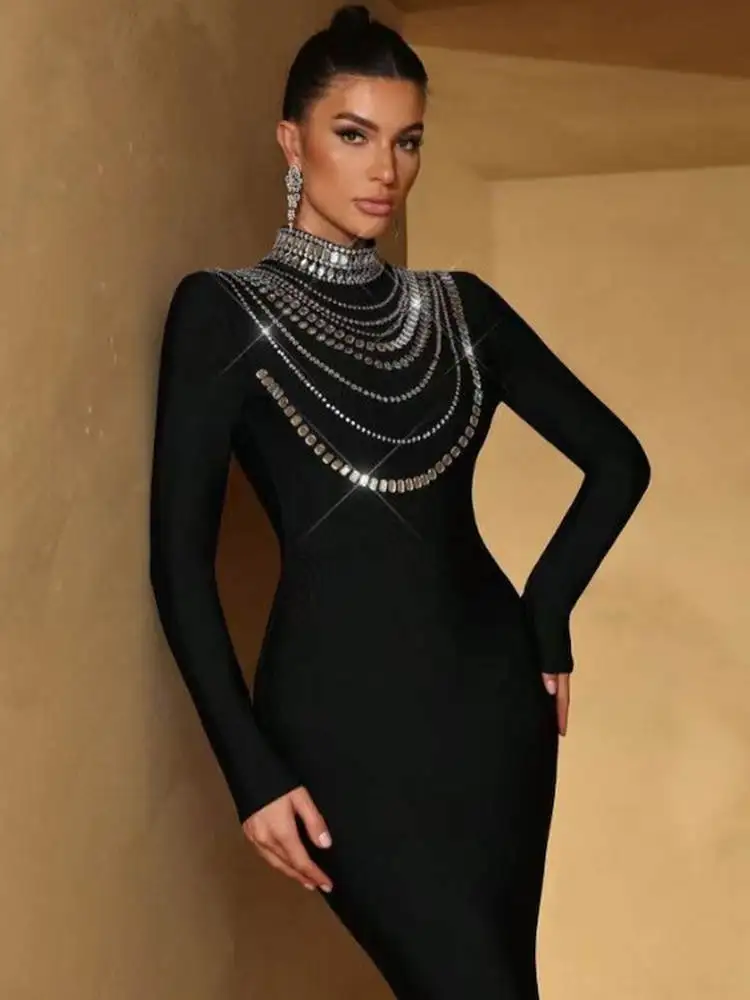 

Сексуальное длинное облегающее платье-накидка в стиле супермодели, для красной дорожки, вечернее, из полиэстера со спандексом, средней эластичности