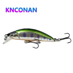 50mm 5g Mini Slow Sinking Minnow Lures Jerkbait Twitch Wobbler Artificial Bait for Peche Trout Pike Swimbait Fishing lure