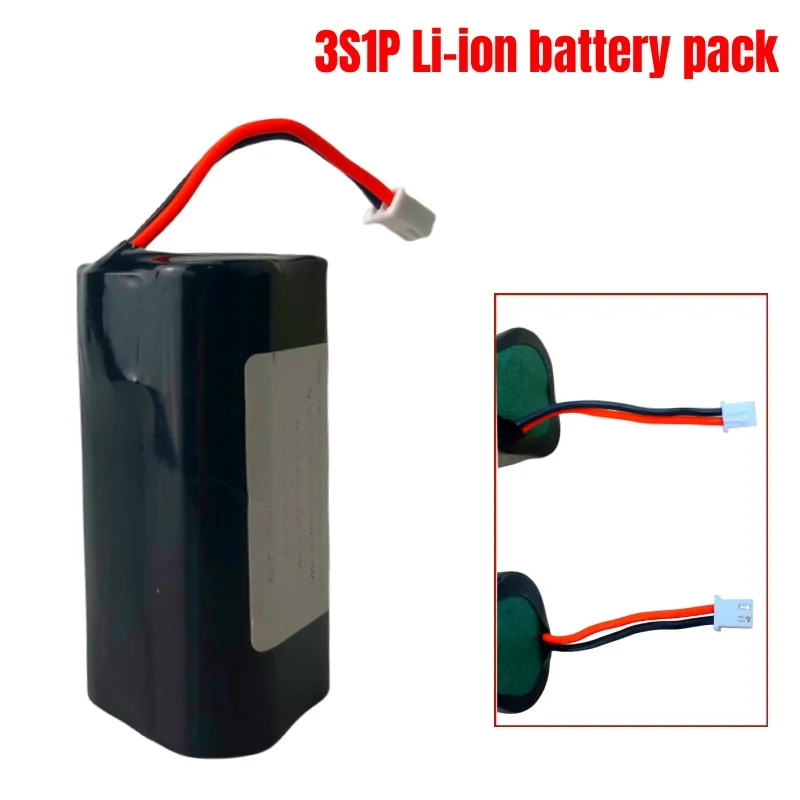 3S1P 10.8V 3000mAh Li-ion Rechargeable Battery Pack for MUKASI BOOSTER etc.Massage Gun,Fascia Gun With BMS DIY Install