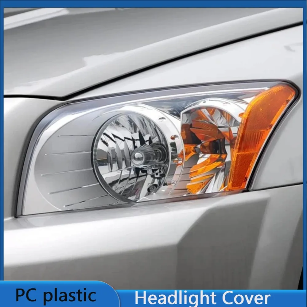 

For Dodge Caliber 2008 2009 2010 2011 Year Front Headlight Cover Transparent Lampshade Headlamp Lens Shell Body Kit Accessories