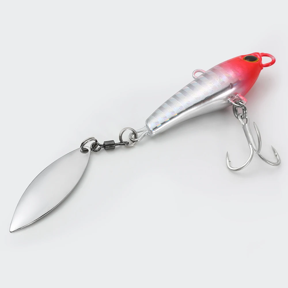 Fashion 10/15/22/35g 3D Eyes Metal Vib Blade Lure Sinking Vibration Baits Artificial Vibe for Bass Pike Perch Fishing 5 Colors