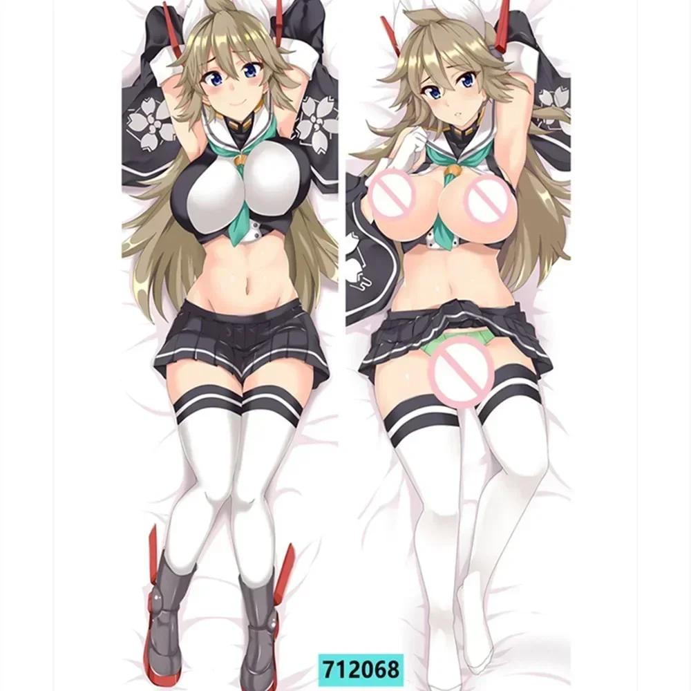 

60x180cm Japanese Anime Azur Lane Hugging Body Pillow Cover Otaku Bedding Pillowcase Dakimakura Body Decorative Pillows Case