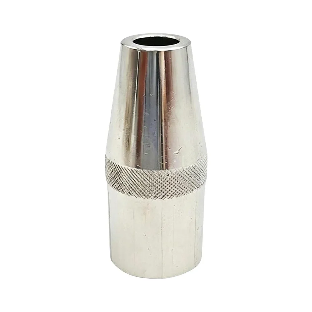 Nickel Plated For MIG Welding for torch Nozzle 350A High Purity Copper Anti-Spatter Gas Nozzle for 3/8 1/2 5/8 Inner Diameter