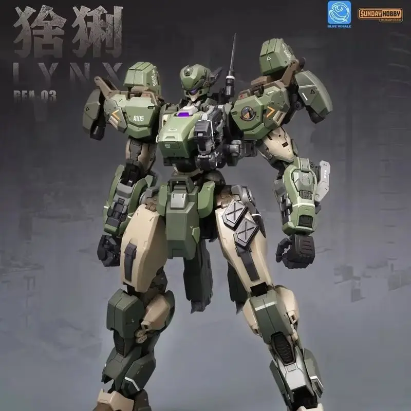 

【IN STOCK】SUNDAY HOBBY Blue Whale Series Lynx DIY Assembly Model Kit Mecha Collectible Toy Innovation Action Figures for Hobbies