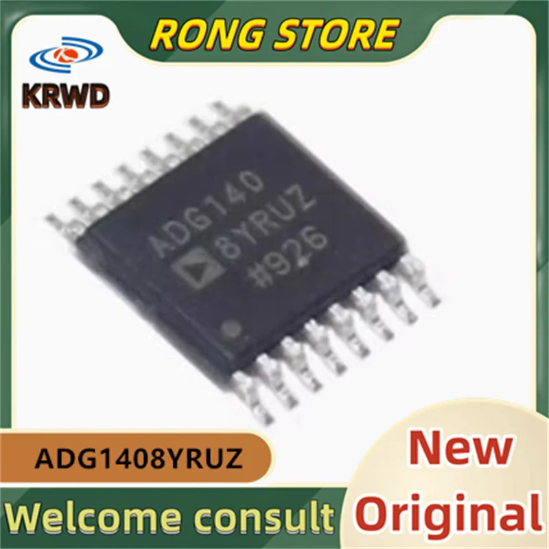 

5PCS ADG1408YRUZ New and Original Chip IC ADG1408YRUZ-REEL7 ADG1408YRUZ SSOP16 Analog Multiplexer IC