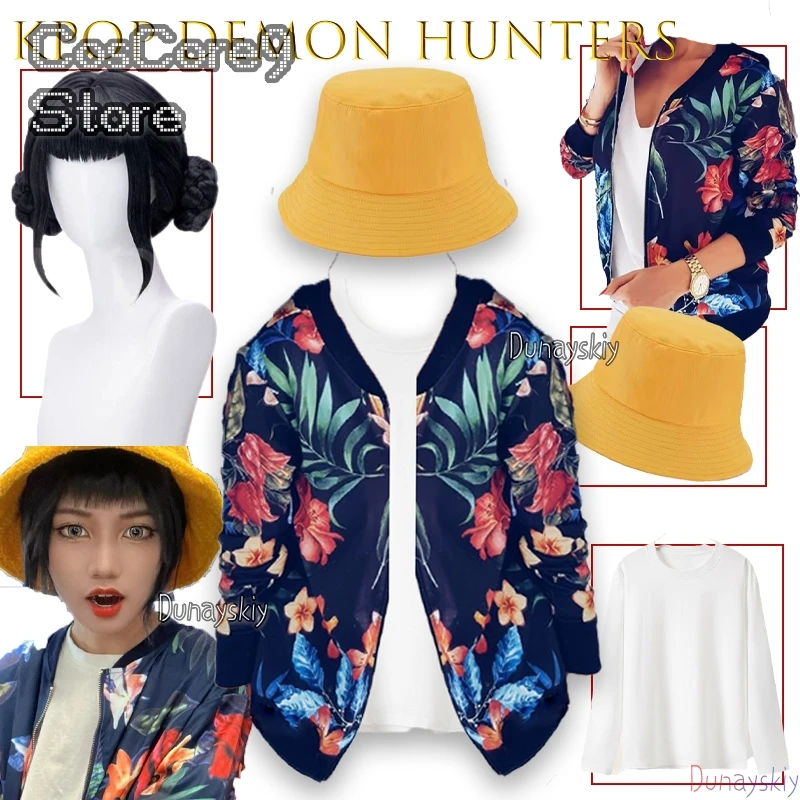 

Kpop Demon Hunter Zoey Косплей disfraz Платье для дня рождения Аниме Униформа Хэллоуин disfraz Daily Huntrix Disfraz Mujer Adulto