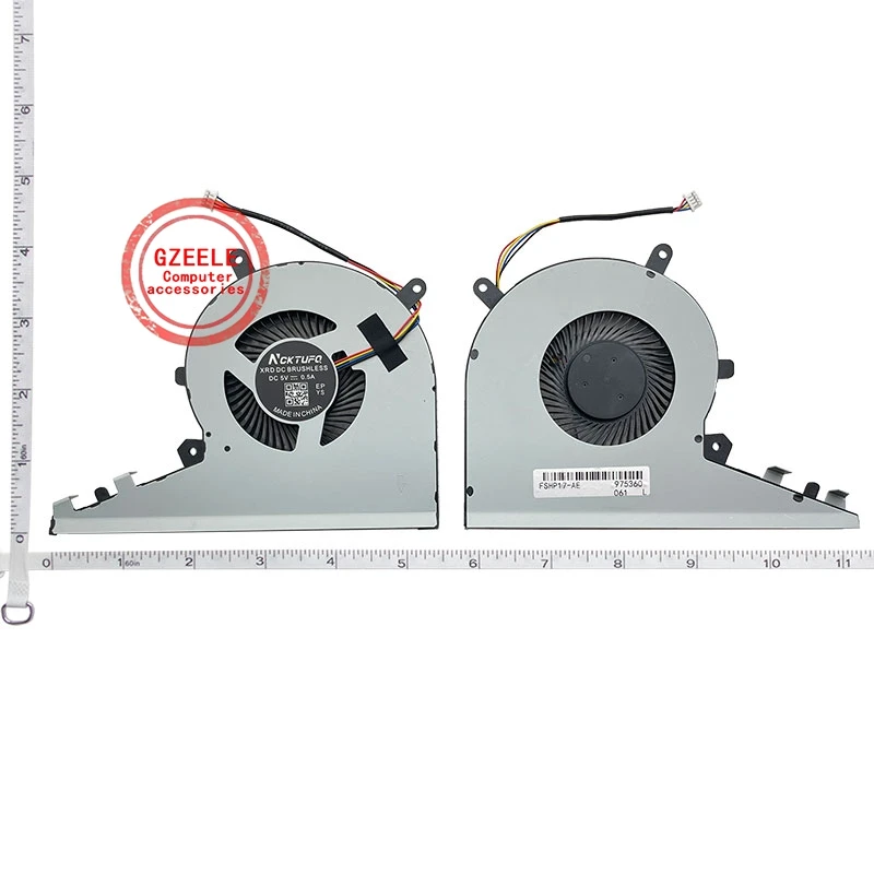 Ventilateur de refroidissement de processeur pour ordinateur portable HP 6033B0043801 14-AF 14-AC 14-AD 14-AF110NR 14-AF180NR 813507-001 EF60070S1-C180-S9A NS55B00-14M05