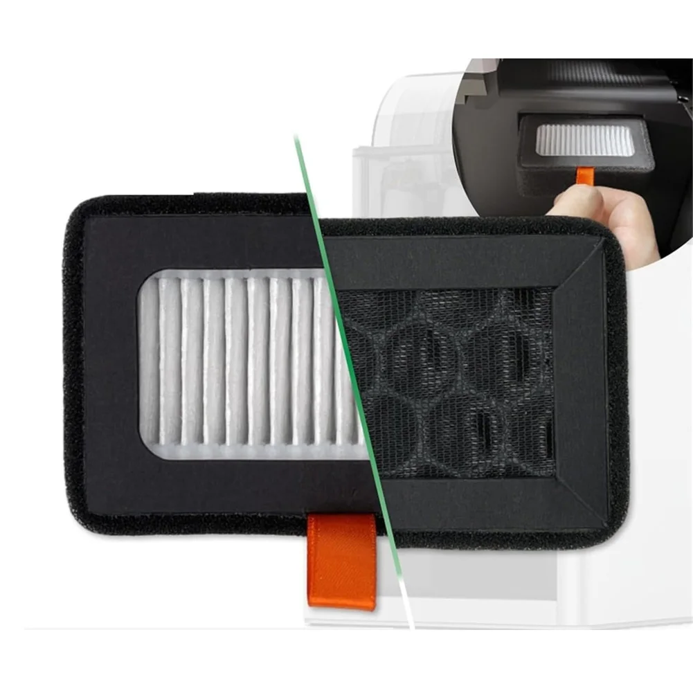 

2PCS For P1/X1 Activated Carbon Dual Air Filter Filtering Smell For Bambu Lab P1 X1 P1S For 3D-Printer Smell Removal