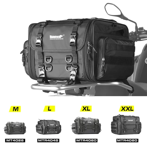 Rhinowalk 오토바이 여행용 러기지 백, 방수, 확장 가능한 대용량 모터 테일 백, 새들 백, 패니어 랙, 19L-80L Best5 Rhinowalk 오토바이 여행용 러기지 백, 방수, 확장 가능한 대용량 모터 테일 백, 새들 백, 패니어 랙, 19L-80L Best5