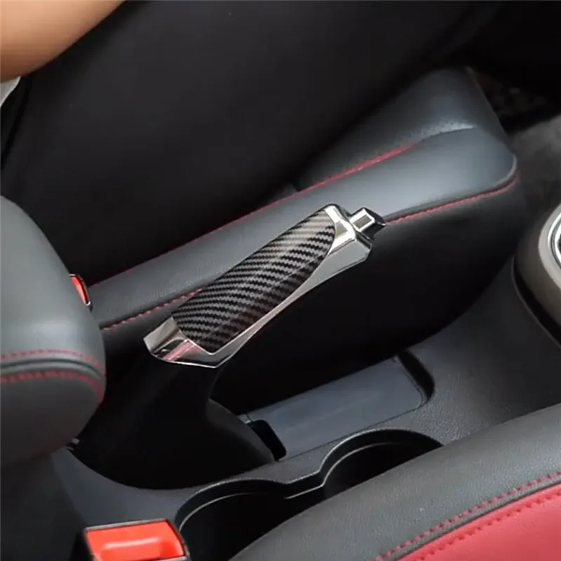 Cubierta de freno de mano de coche, protección de empuñaduras de freno de mano para VW Jetta MK3 MK4 MK5 MK6 MK7 MK8 Passat B5 B6 B7 B8 B9