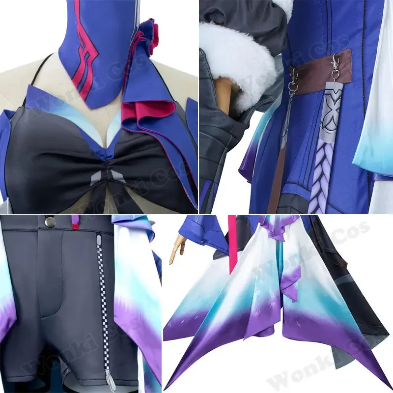 

qq34Seele костюм Star Rail Seele косплей парик волосы женское платье для женщин карнавальные костюмы