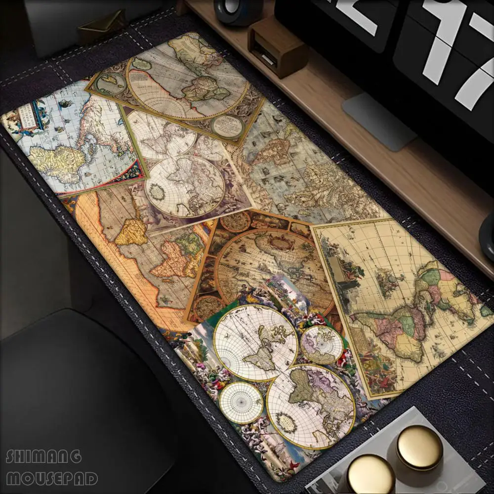 

Ancient map of Middle-earth Large Mouse Pad XXL Gaming Desktop Carpet Laptop Desk mat Table Keyboard Accessories Rug 1000×500