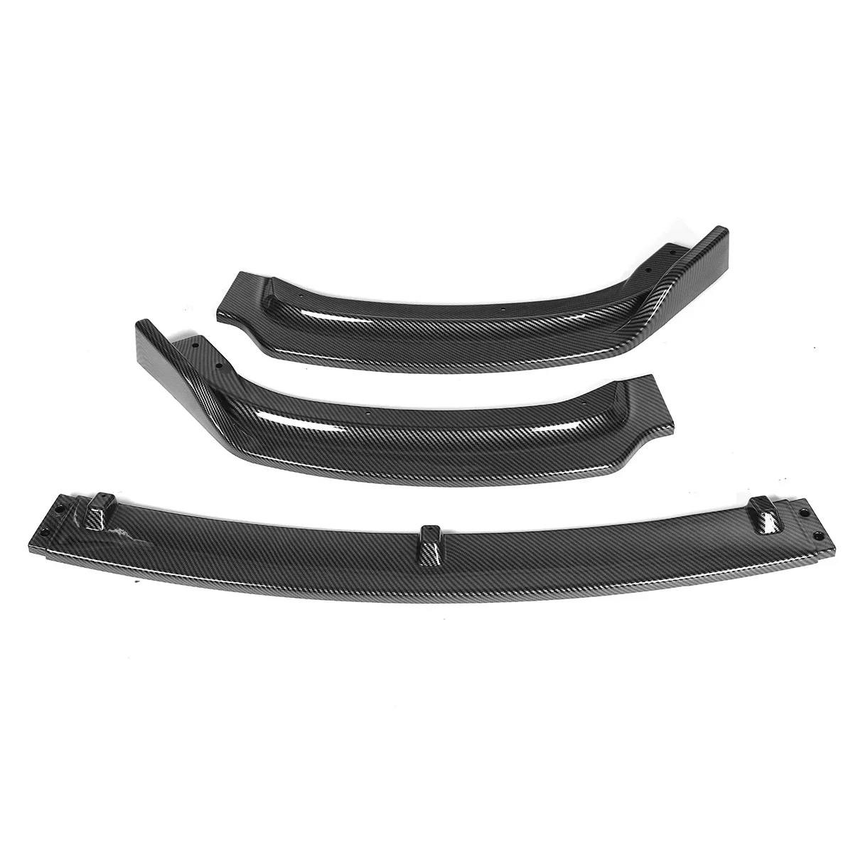 F30 F35 ABS Car Front Bumper Splitter Lip Spoiler Diffuser Guard Cover Body Kit For BMW 3 Series F30 F35 2016-2019